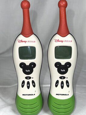 Motorola Disney Pixar Electronics Buzz Friends 2-Way FRS Radios Walkie-Talkies